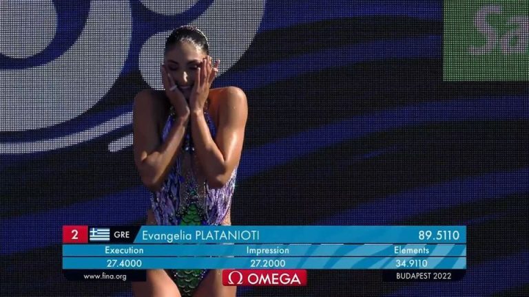 Ευαγγελία Πλατανιώτη: Χάλκινο μετάλλιο στο Παγκόσμιο πρωτάθλημα Υγρού Στίβου