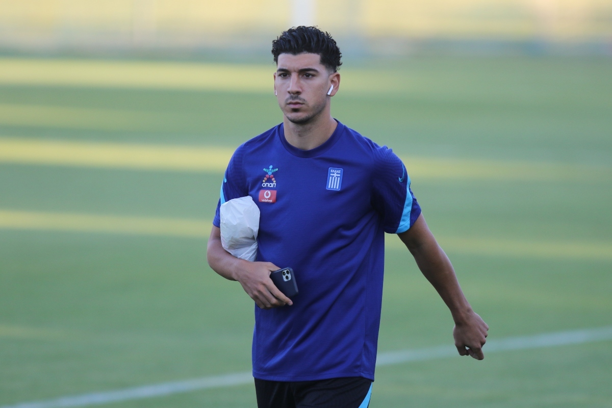 Nations League: Παλληκάρι και στην ατυχία του – Στην προπόνηση της Εθνικής ο Λημνιός