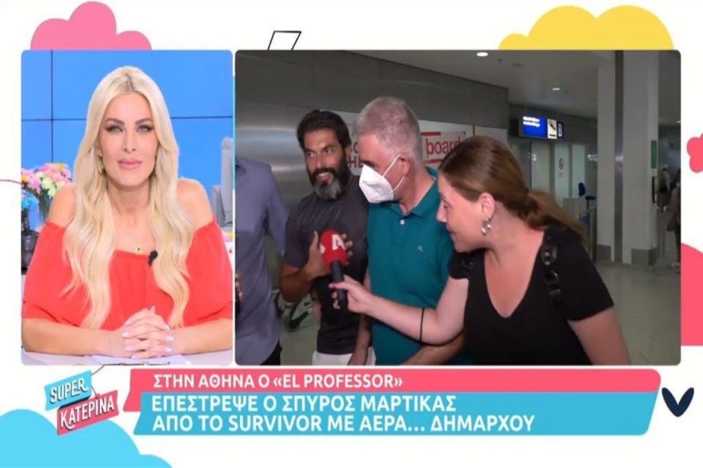 Survivor: Ο Μαρτίκας γύρισε στην Ελλάδα και επισκίασε την Καινούργιου – Η θερμή υποδοχή και οι