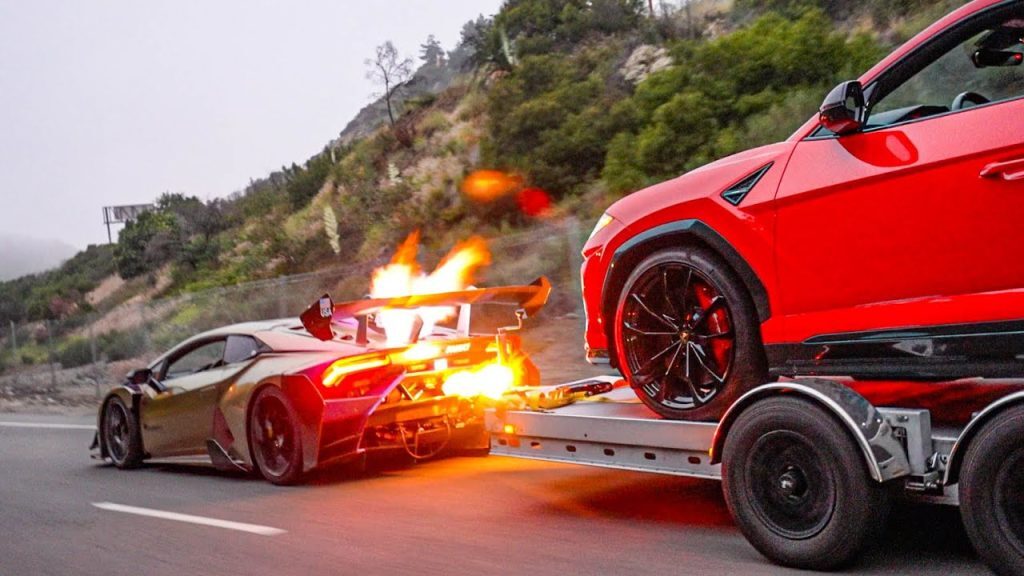 Δείτε μία Lamborghini 1.200 ίππων να …ρυμουλκεί μία Urus και ένα RS6