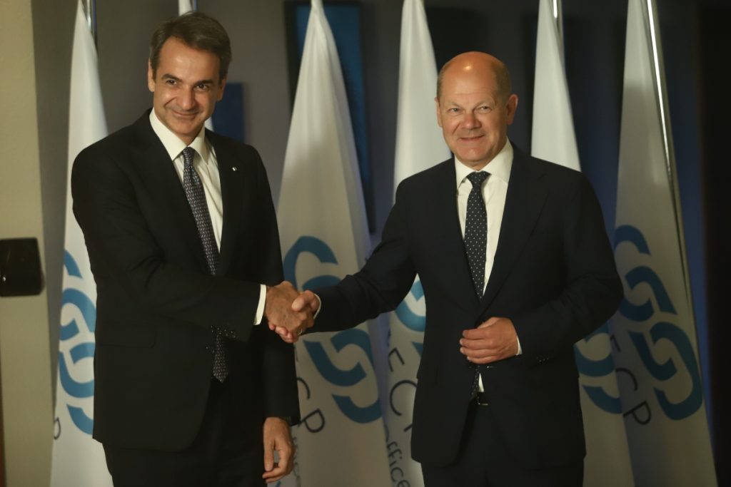 Όλαφ Σολτς: Στη Θεσσαλονίκη ο Γερμανός καγκελάριος – Συναντήθηκε με τον Μητσοτάκη