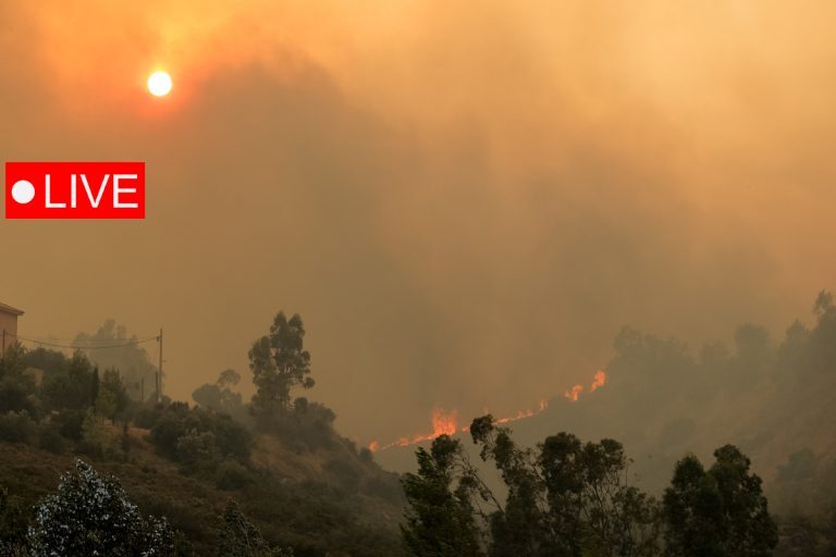 Δείτε live όλες τις εξελίξεις από τη μεγάλη φωτιά στην Πεντέλη