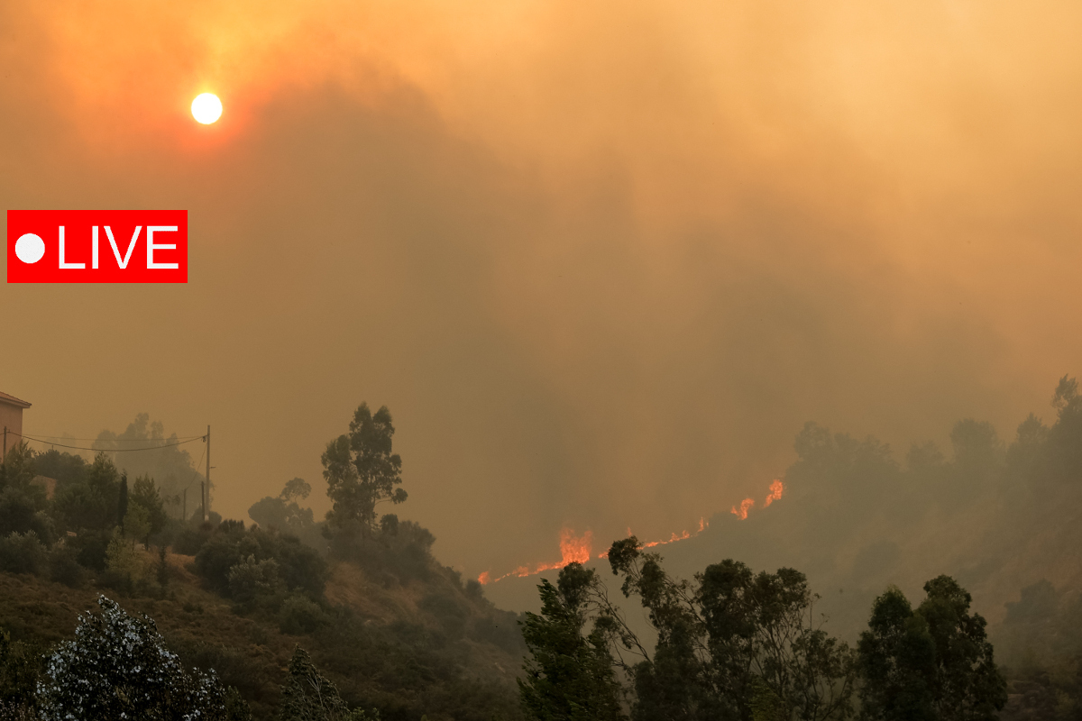 Live blog: Όλες οι εξελίξεις από τη μεγάλη φωτιά στην Πεντέλη