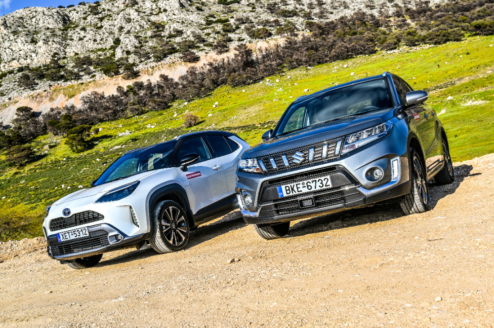 Toyota Yaris Cross vs Suzuki Vitara: Από την θεωρία στην πράξη