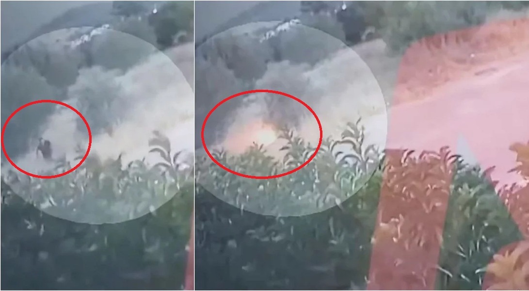 Φωτιά στην Πεντέλη: Βίντεο – ντοκουμέντο που δείχνει εμπρησμό