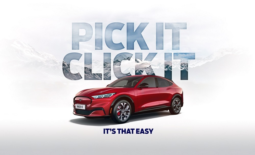 Pick it, click it: Παραγγείλτε εύκολα online την Ford Mustang Mach-E