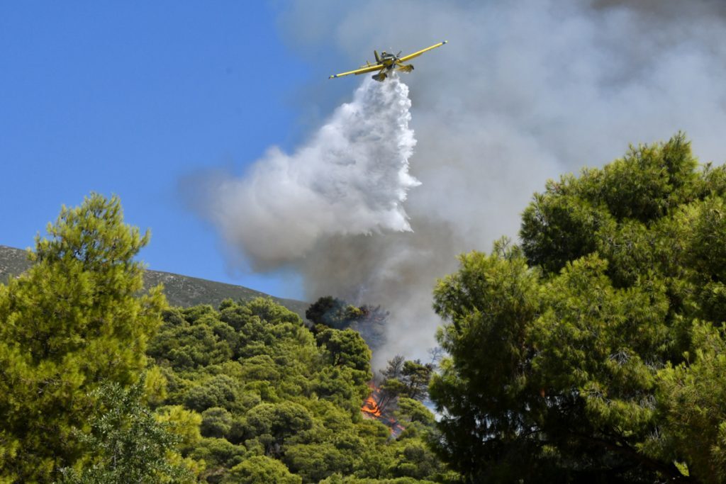 Φωτιά στη Σαλαμίνα: Τρία μέτωπα «πνίγουν» την πόλη – Εκκενώνεται το Κέντρο Υγείας [βίντεο]