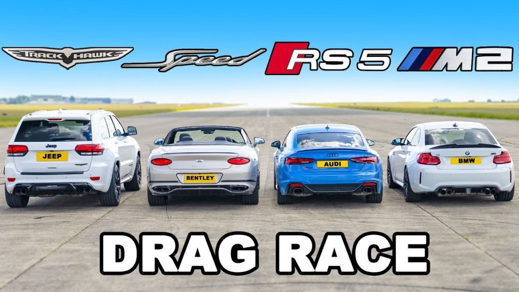 BMW M2 vs Bentley GT vs Jeep Trackhawk vs Audi RS5: Τα «γρήγορα» της κάθε κατηγορίας μάχονται