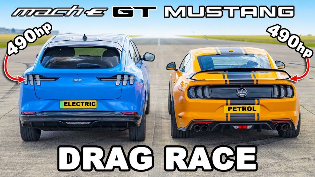 V8 εναντίον Mach-E GT: Ποιο είναι το ταχύτερο Mustang;