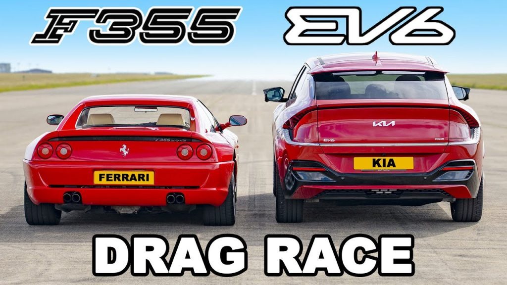 Ferrari F355 vs KIA EV6: Το παρελθόν εναντίον του μέλλοντος