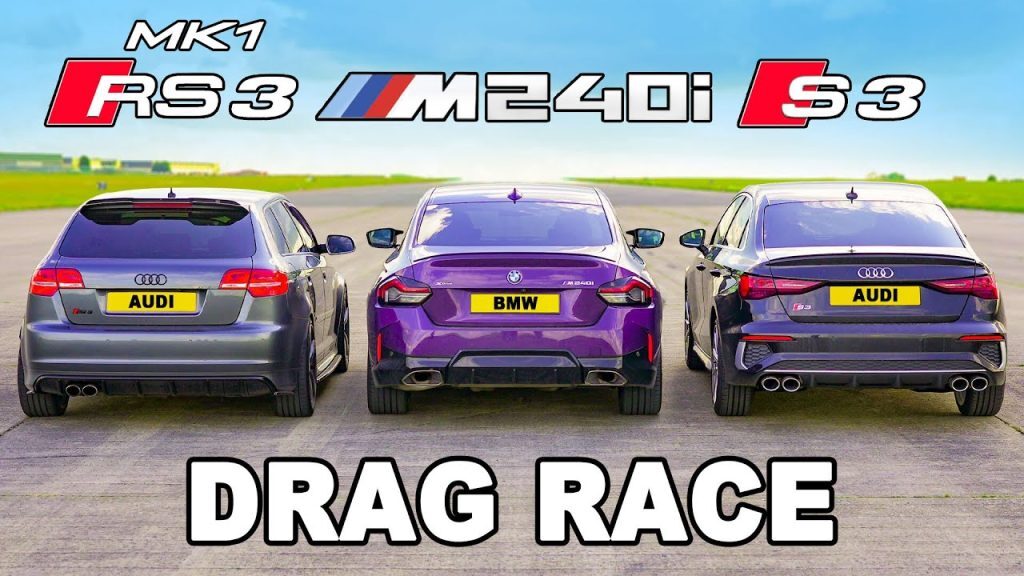 BMW M240i εναντίον Audi S3 και RS3 πρώτης γενιάς: Τα κορυφαία μικρομεσαία