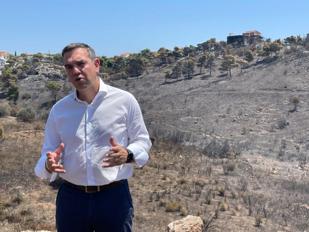 «Θέατρο» από τον Τσίπρα στα καμένα, ανακάλυψε «θριαμβολογίες»