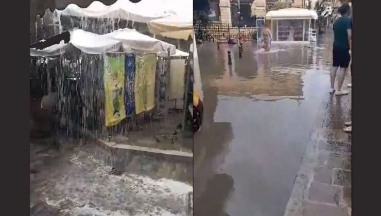 Ρέθυμνο: Ισχυρή καταιγίδα ξέσπασε το μεσημέρι