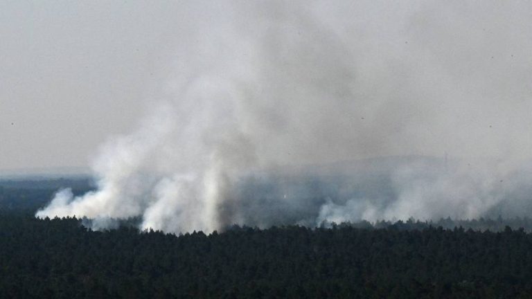 Γερμανία: Ανεξέλεγκτη μαίνεται η πυρκαγιά στο δάσος Γκρούνεβαλντ του Βερολίνου