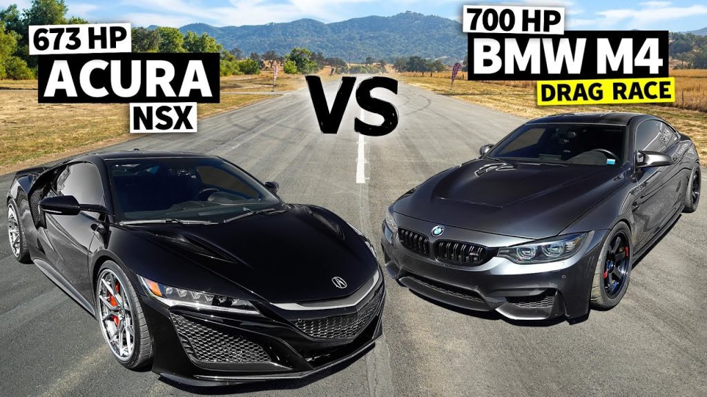 Honda NSX εναντίον BMW M4 700 ίππων: Twin-Turbo αναμέτρηση