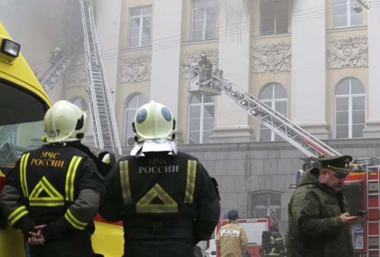Ρωσία: Πυρκαγιά σε χώρο στρατιωτικής μονάδας κοντά στην Μόσχα