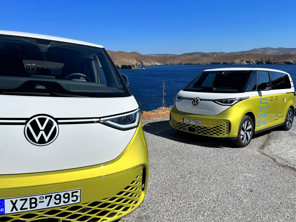 Tο VW ID. BUZZ στην αστική συγκοινωνία της Αστυπάλαιας