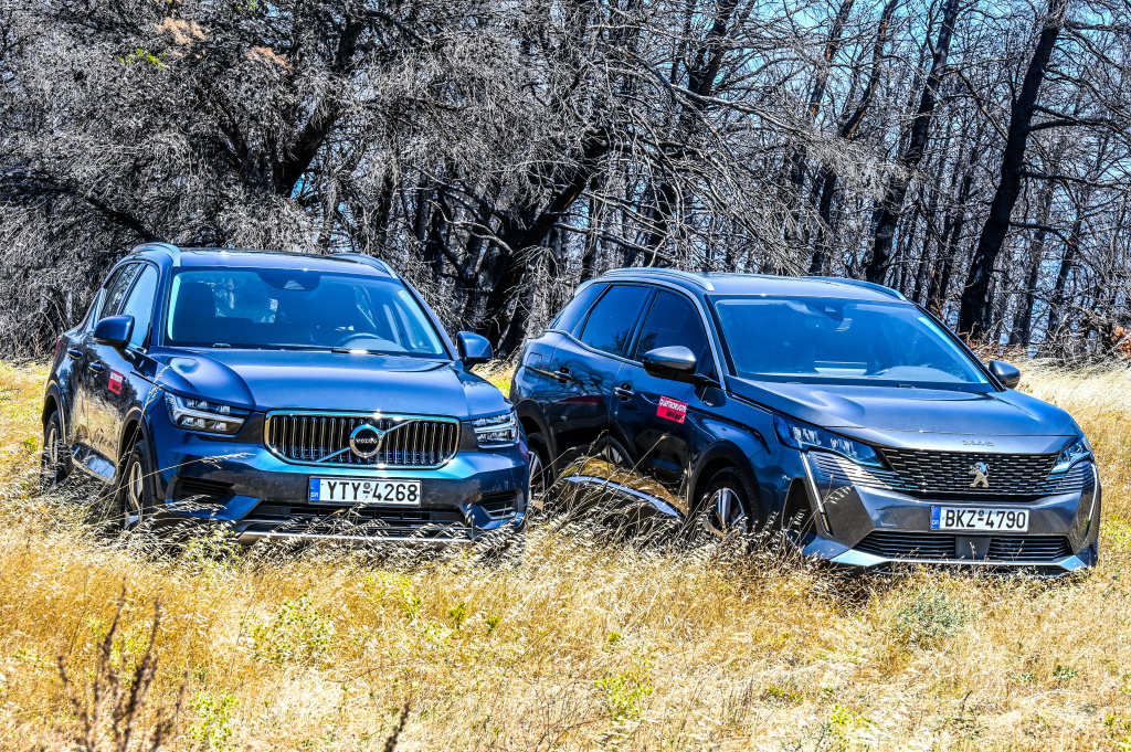 Volvo XC40 vs Peugeot 3008: Είσοδος στην πολυτέλεια