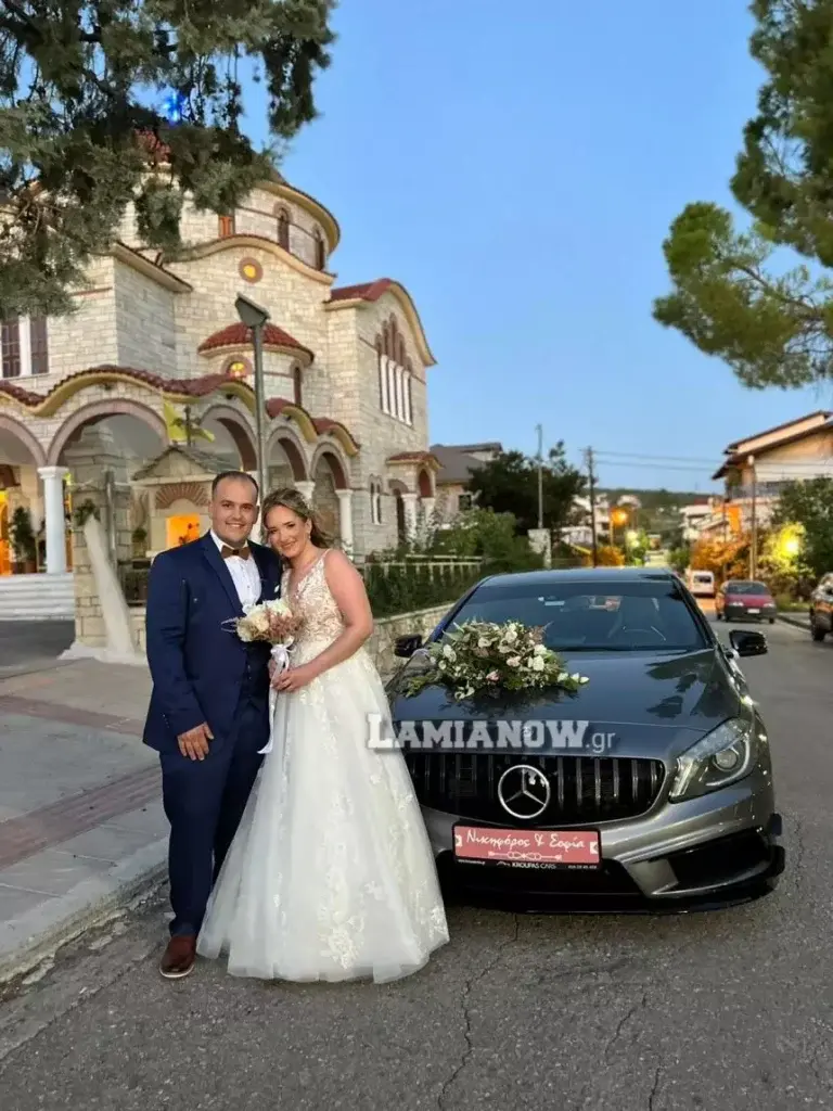 Λαμία: Ένας αλλιώτικος γάμος – Με λεωφορείο έφτασε ο γαμπρός στην εκκλησία