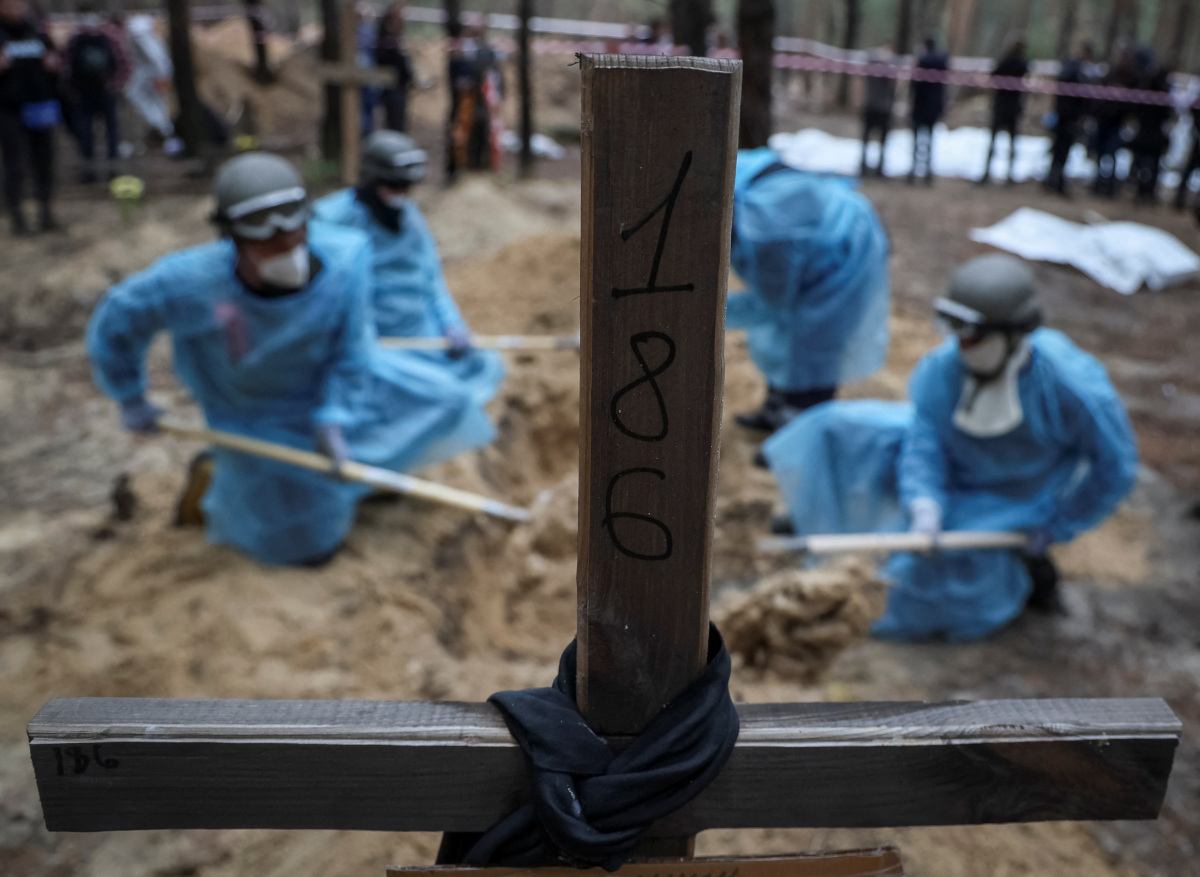 Πόλεμος στην Ουκρανία Ιζιούμ