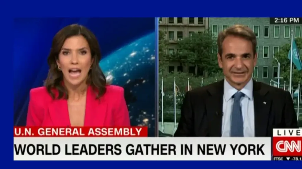 Μητσοτάκης στο CNN: Εξωφρενικές οι καταγγελίες της Τουρκίας, αντιστρέφει την πραγματικότητα