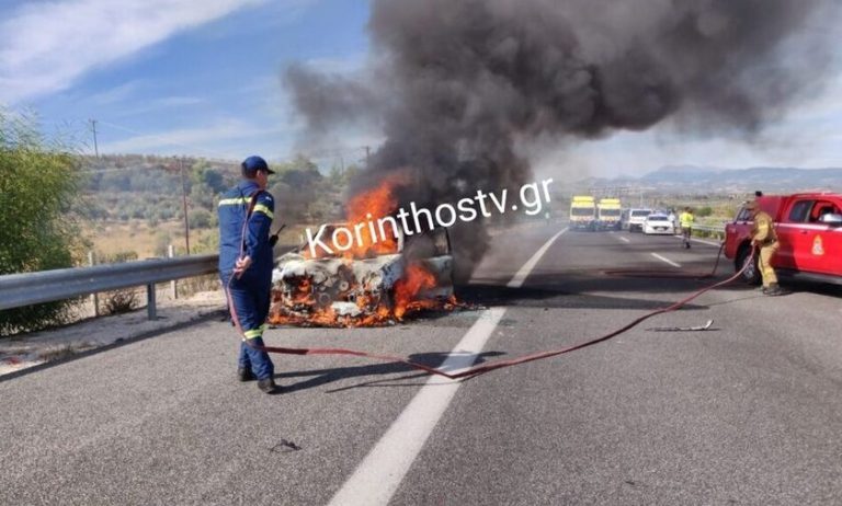Τραγωδία στην Ε.Ο Κορίνθου – Πατρών με νεκρούς και τραυματίες
