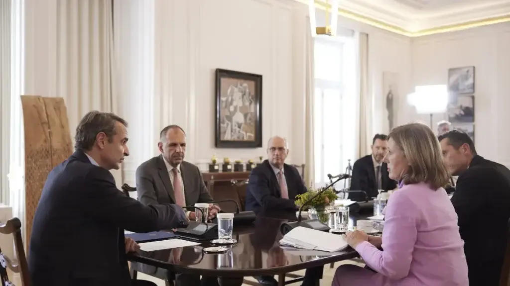 Μητσοτάκης: Τι συζήτησε με την αντιπρόεδρο της Ευρωπαϊκής Επιτροπής