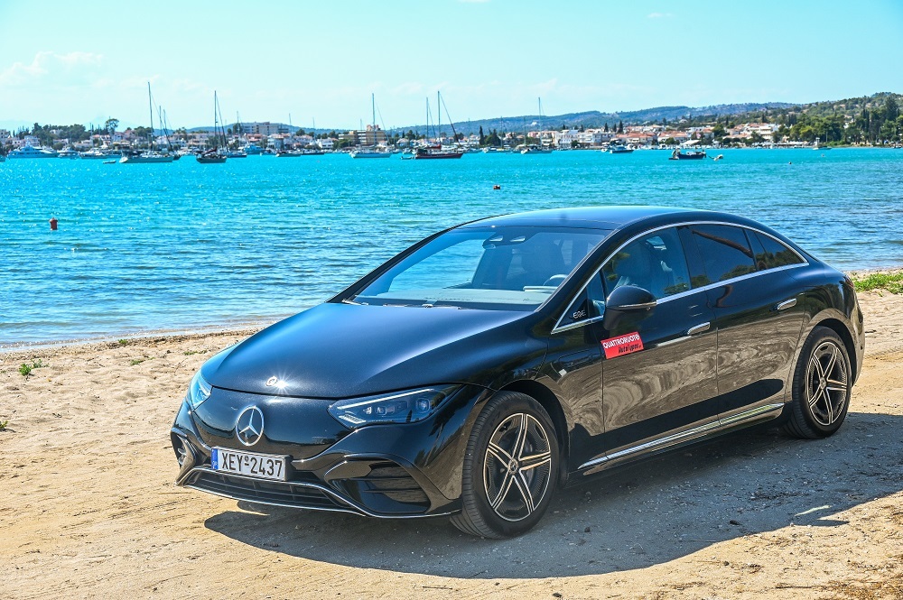 Mercedes EQE 350+: Ταξίδι στην Ερμιονίδα και το Πόρτο Χέλι