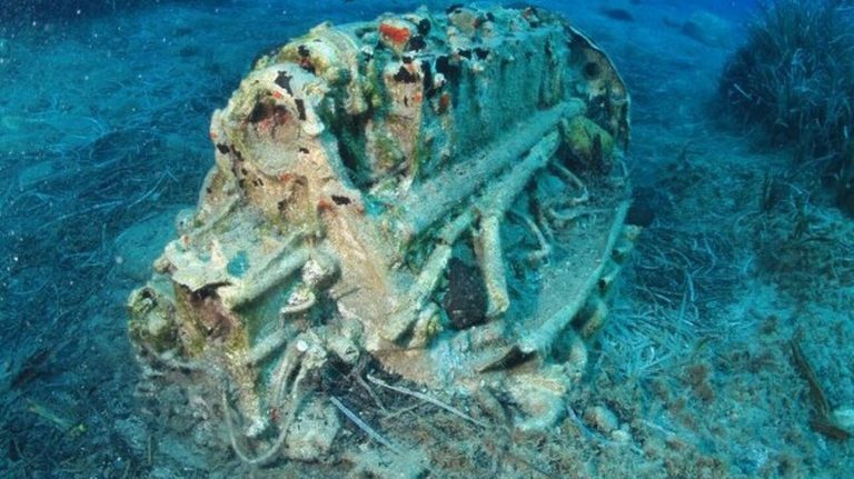 Εντυπωσιακές εικόνες: Γερμανικό «Στούκα» του Β’ Παγκοσμίου Πολέμου εντοπίστηκε στα νερά της Καρπάθου