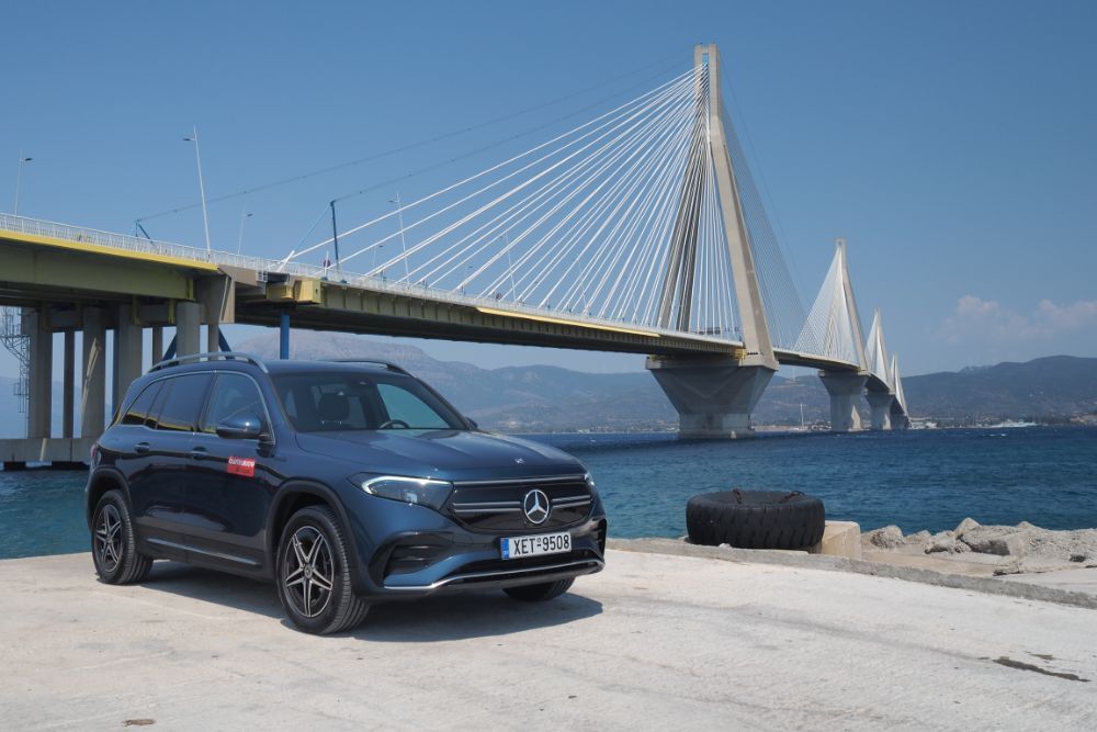 Mercedes EQB: Αθήνα – Μεσόλογγι χωρίς στάση για φόρτιση