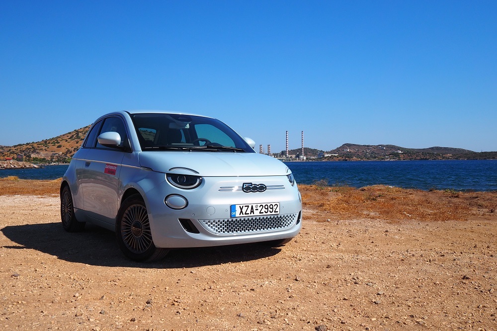 Fiat 500e: Διαδρομή Αθήνα-Λαύριο