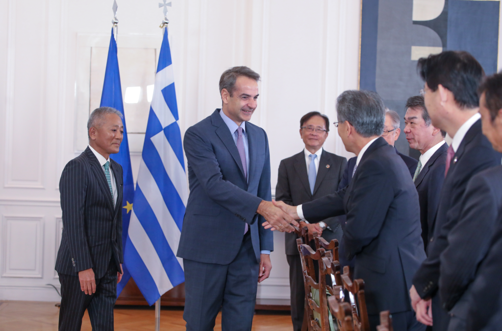 Μητσοτάκης: Ενίσχυση των οικονομικών δεσμών Ελλάδας – Ιαπωνίας