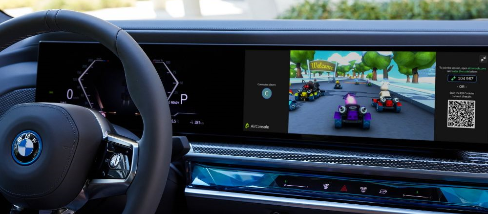 Συμμαχία BMW και AirConsole για gaming στο αυτοκίνητο