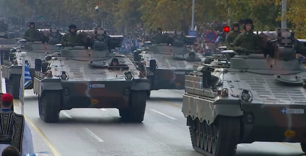 Δείτε την παρέλαση της 28ης Οκτωβρίου με Rafale και Marder