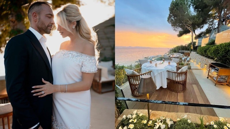 Σπυροπούλου: Σε αυτό το μαγαζί έκανε την δεξίωση του γάμου της