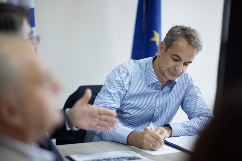 Μητσοτάκης από Έδεσσα: Στηρίζουμε την κοινωνία στα δύσκολα