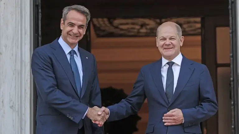 Εκλογές 2023-Σολτς σε Μητσοτάκη: «Προσβλέπω στην περαιτέρω εμβάθυνση των πολύ καλών σχέσεων Γερμανίας και Ελλάδας»