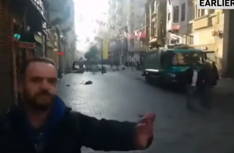 Έκρηξη στην Κωνσταντινούπολη: Ένας νεκρός και πολλοί τραυματίες ο πρώτος απολογισμός – Δείτε σε βίντεο τη στιγμή της έκρηξης
