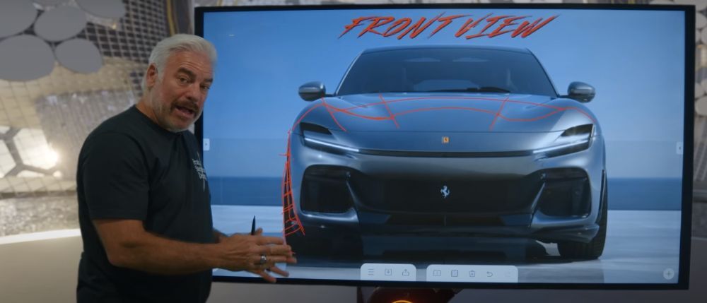 Τι γνώμη έχει ο σχεδιαστής της Ferrari F430 για την Purosangue;