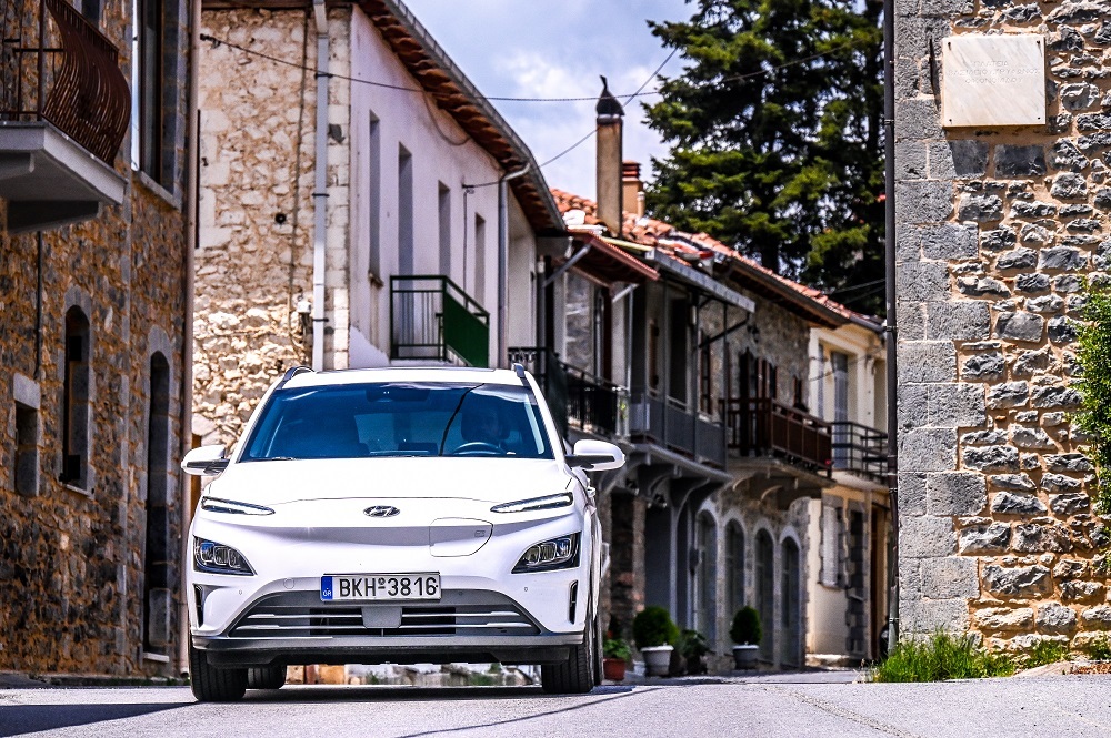 Αθήνα-Βυτίνα με το Hyundai Kona Electric