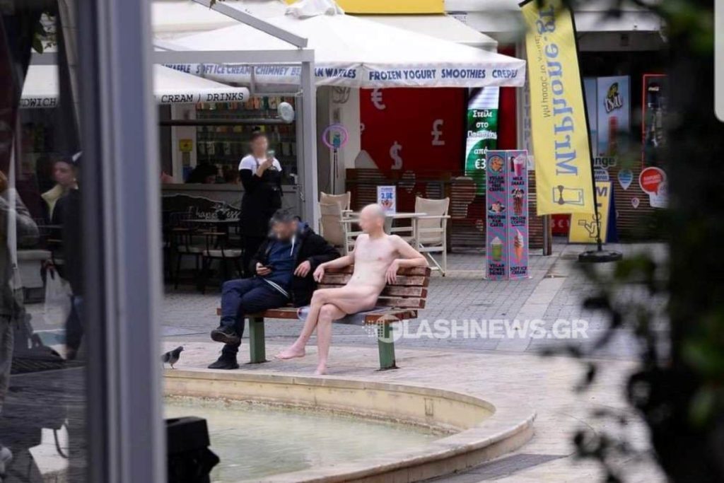 Κρήτη: Εμφανίστηκε ολόγυμνος στο κέντρο του Ηρακλείου και προκάλεσε… πανικό – Συνελήφθη από τις Αρχέ