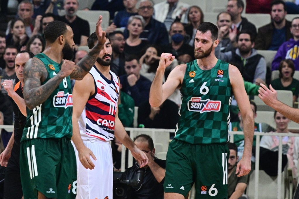 Ευρωλίγκα: Σαρωτικός ο Παναθηναϊκός – Μεγάλη εμφάνιση από όλους τους αστέρες του κόντρα στην Μ