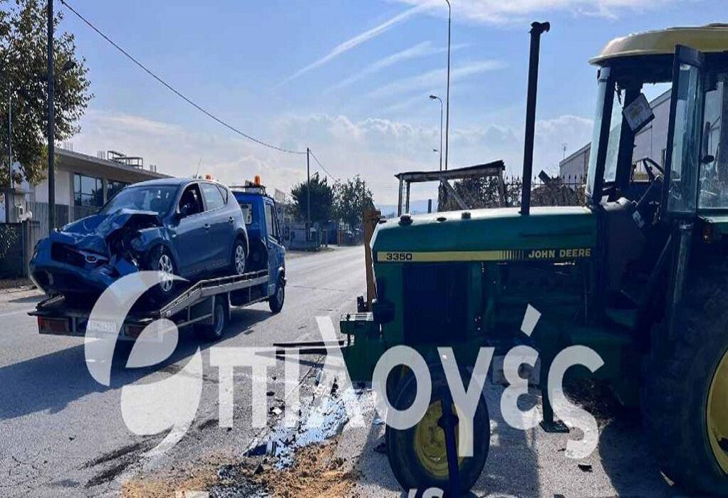 Σοβαρό τροχαίο στις Σέρρες: Τρακτέρ συγκρούστηκε με αυτοκίνητο – Στο νοσοκομείο ένας 72χρονος