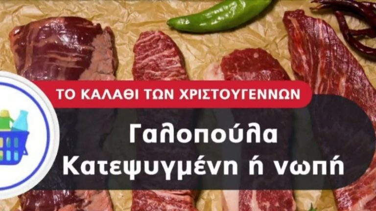 «Το καλάθι των Χριστουγέννων»: Από αύριο στα σούπερ μάρκετ – Τι προϊόντα θα περιέχει
