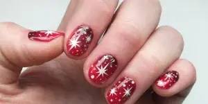 Νύχια τα Χριστούγεννα