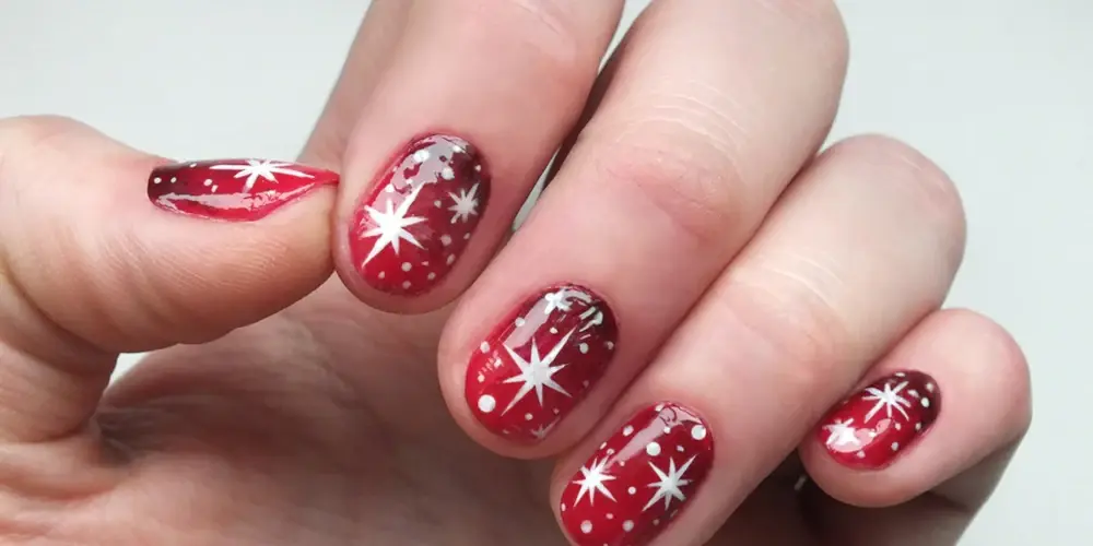 Νύχια τα Χριστούγεννα