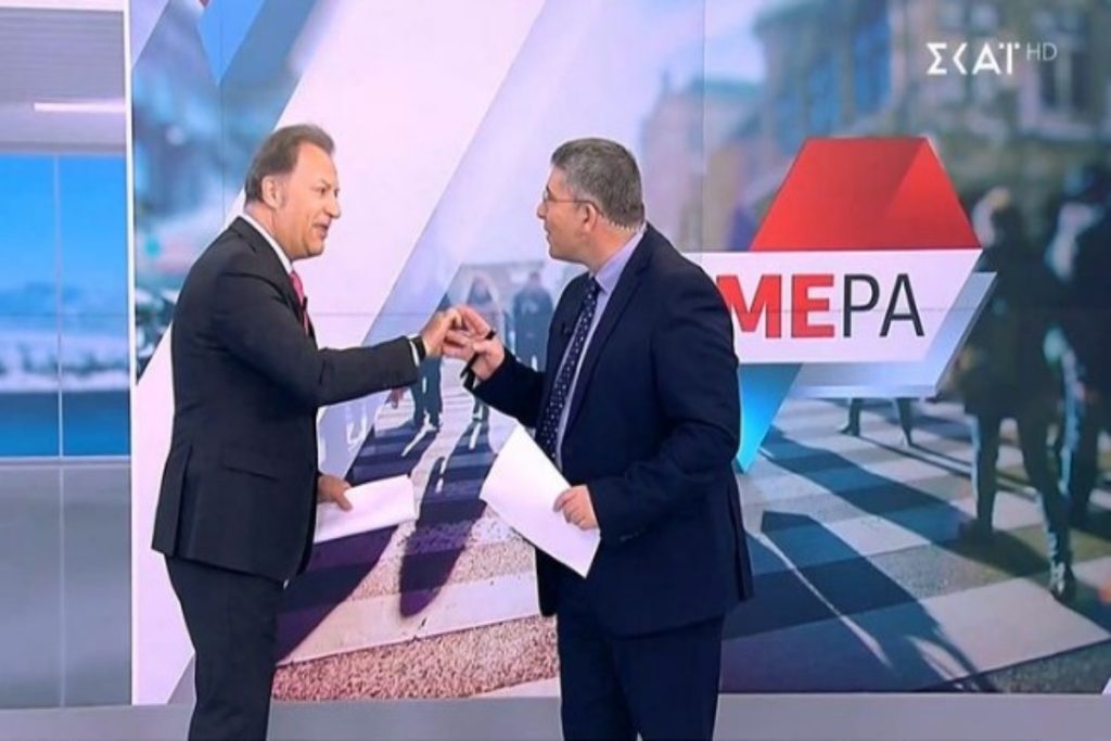 Στα… μαχαίρια Οικονόμου, Καινούργιου για το «Εκτός ΣΚΑΪ ο Παυλόπουλος» – Η απάντηση του παρουσ