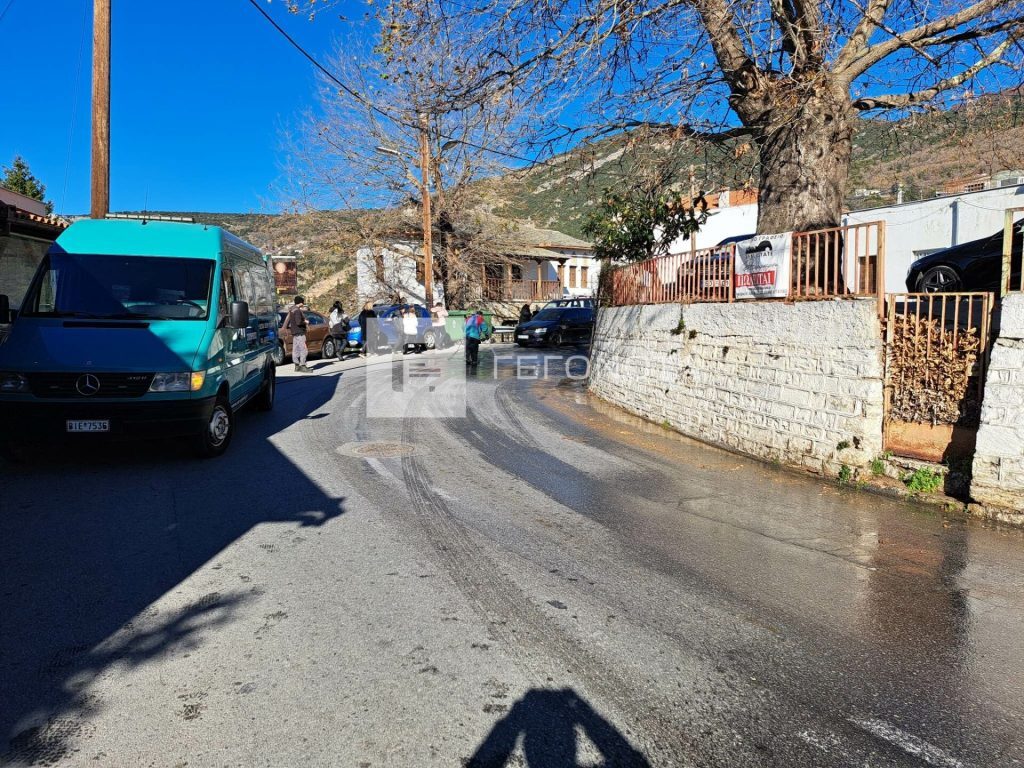 Πορταριά: Ξεχείλισαν λύματα στους δρόμους – Ζημιά στο δίκτυο αποχέτευσης
