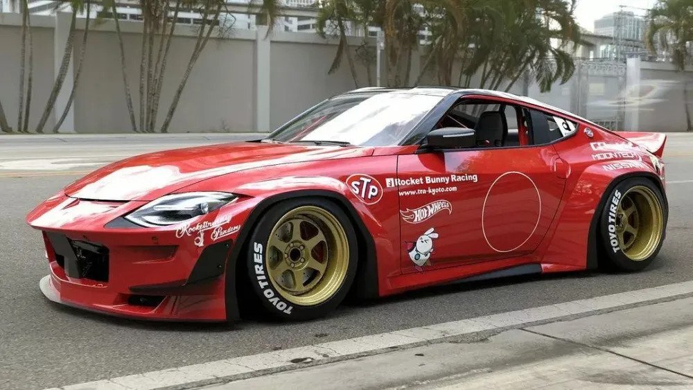 Ένα Nissan Z του 2023 από τη Rocket Bunny