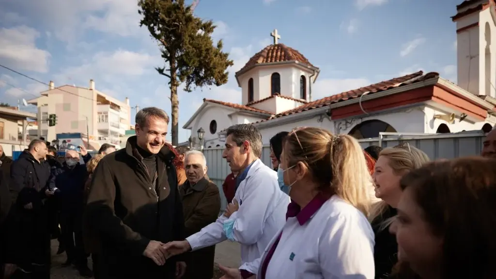 Μητσοτάκης από το «Μαμάτσειο» νοσοκομείο: Μεγάλο στοίχημα της δεύτερης τετραετίας μας η υγεία
